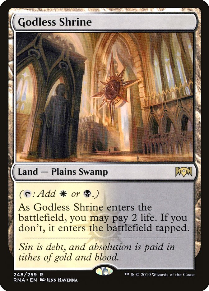 Godless Shrine [Ravnica Allegiance] | Infinity Cards & Collectibles