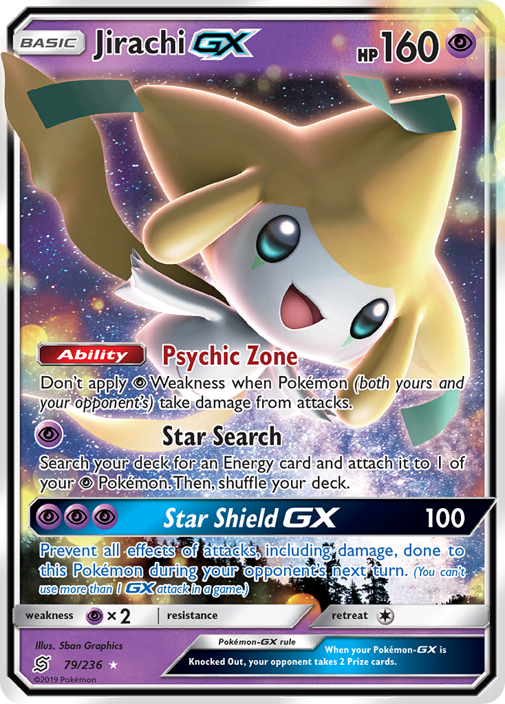 Jirachi GX (79/236) [Sun & Moon: Unified Minds] | Infinity Cards & Collectibles