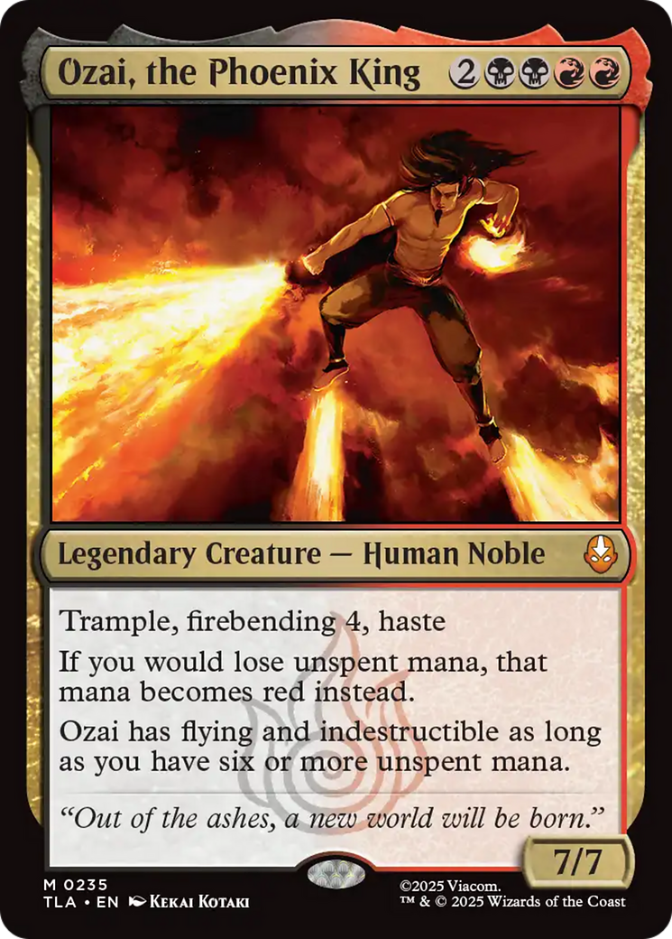 Ozai, the Phoenix King [Avatar: The Last Airbender] | Infinity Cards & Collectibles