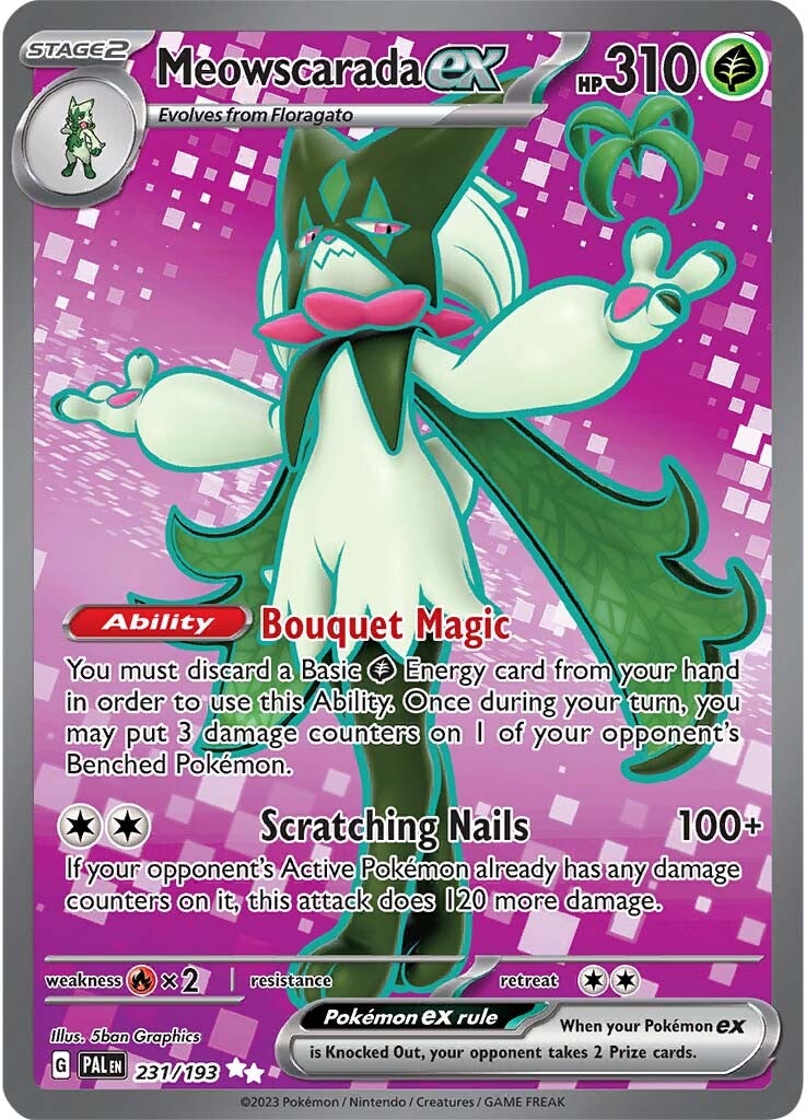 Meowscarada ex (231/193) [Scarlet & Violet: Paldea Evolved] | Infinity Cards & Collectibles