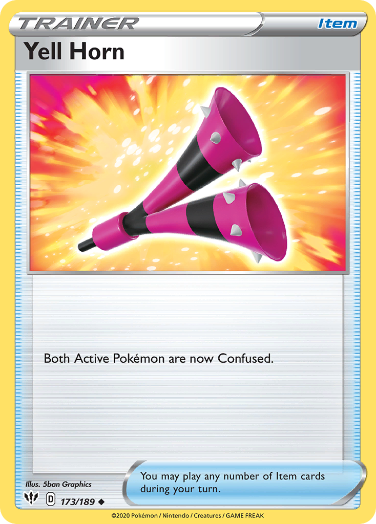 Yell Horn (173/189) [Sword & Shield: Darkness Ablaze] | Infinity Cards & Collectibles