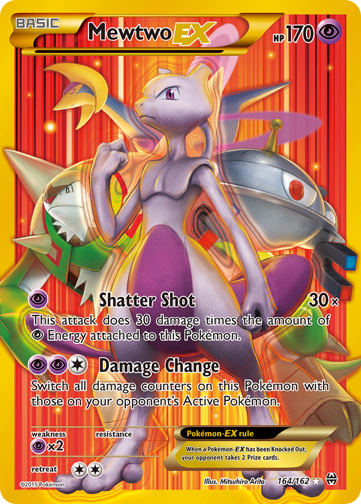 Mewtwo EX (164/162) [XY: BREAKthrough] | Infinity Cards & Collectibles
