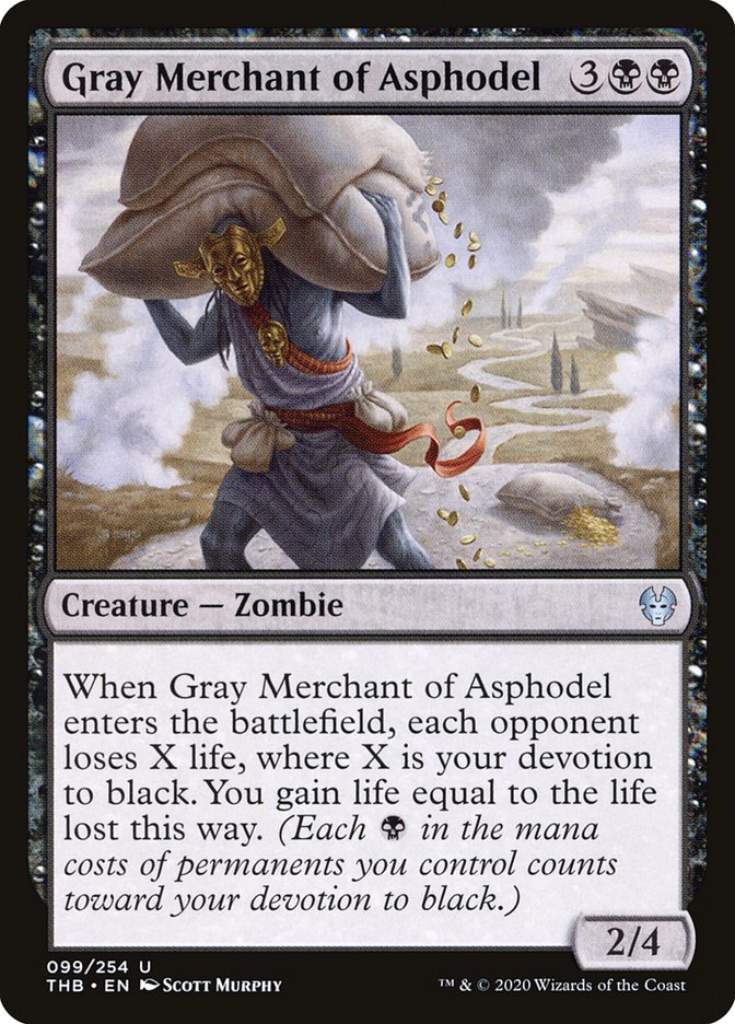 Gray Merchant of Asphodel [Theros Beyond Death] | Infinity Cards & Collectibles
