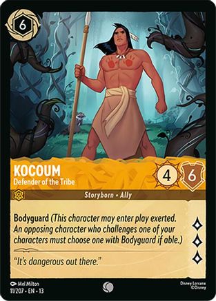 Kocoum - Defender of the Tribe (11/204) - Attack of the Vine