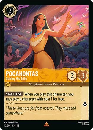 Pocahontas - Guiding the Tribe (12/204) - Attack of the Vine
