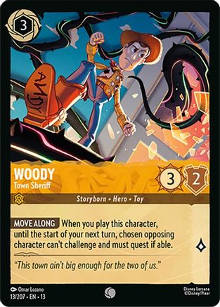 Woody - Town Sheriff (13/204) - Attack of the Vine