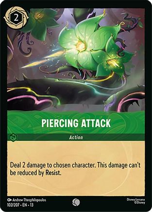Piercing Attack (102/204) - Attack of the Vine