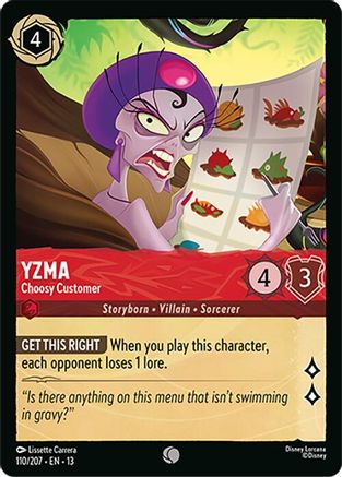 Yzma - Choosy Customer (110/204) - Attack of the Vine