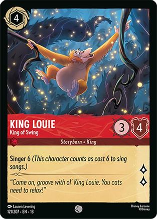King Louie - King of Swing (121/204) - Attack of the Vine