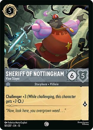 Sheriff of Nottingham - Vine Slayer (181/204) - Attack of the Vine