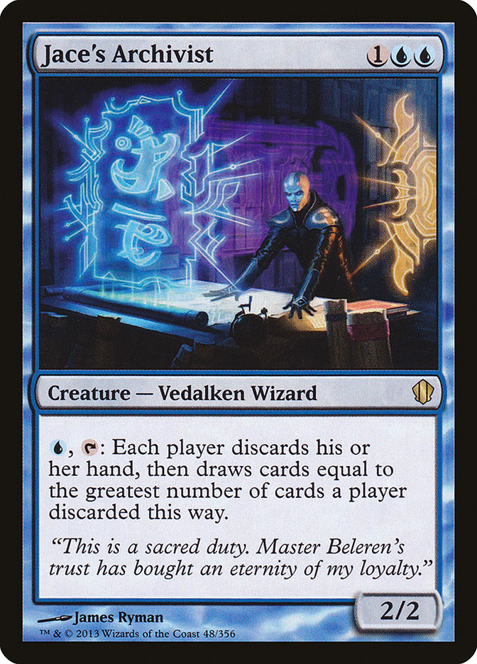 Jace's Archivist [Commander 2013] | Infinity Cards & Collectibles