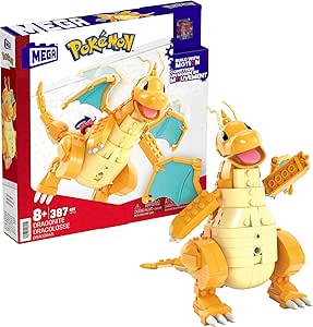MEGA Pokémon Building Toys Set Dragonite