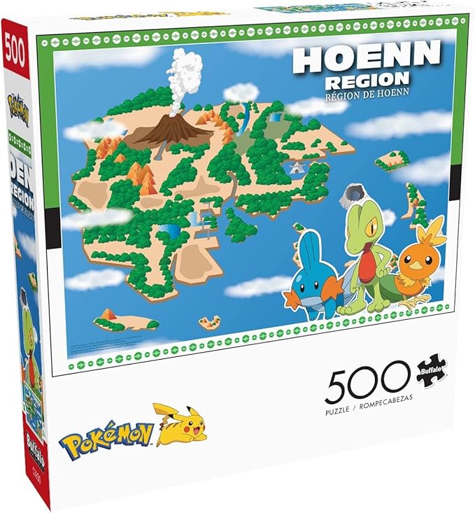 Buffalo Games - Pokemon- Hoenn Region - 500 Piece Jigsaw Puzzle