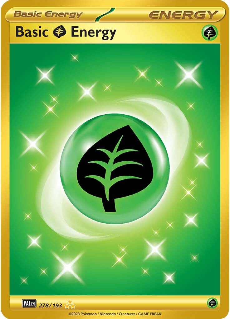 Basic Grass Energy (278/193) [Scarlet & Violet: Paldea Evolved] | Infinity Cards & Collectibles