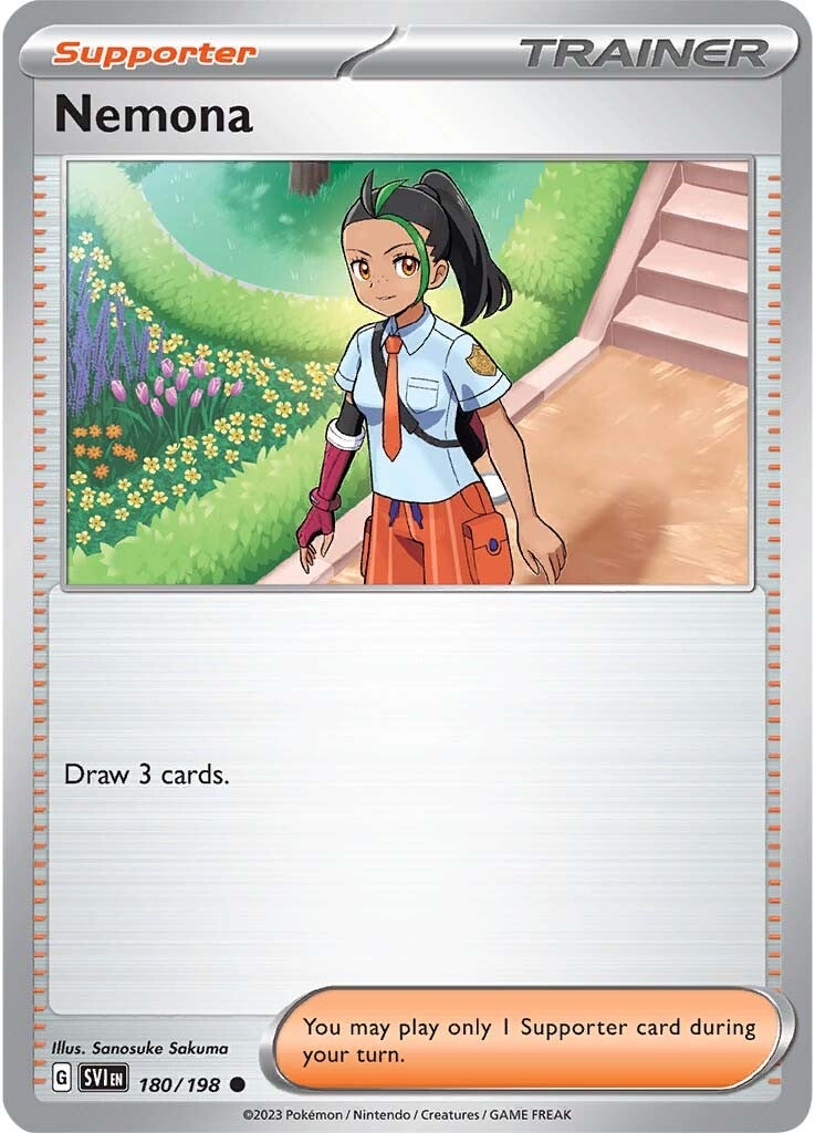 Nemona (180/198) [Scarlet & Violet: Base Set] | Infinity Cards & Collectibles