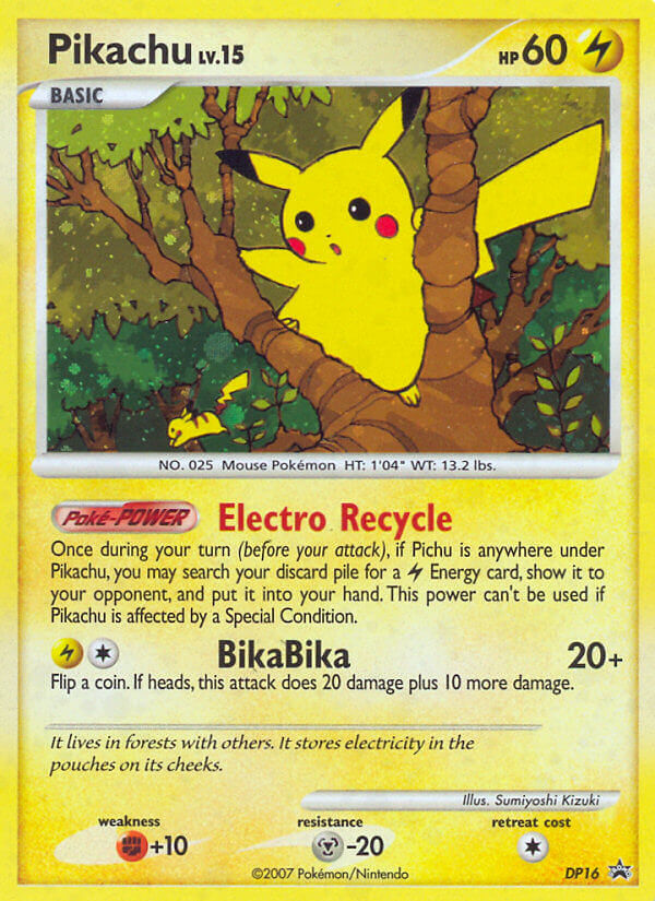 Pikachu (DP16) [Diamond & Pearl: Black Star Promos] | Infinity Cards & Collectibles