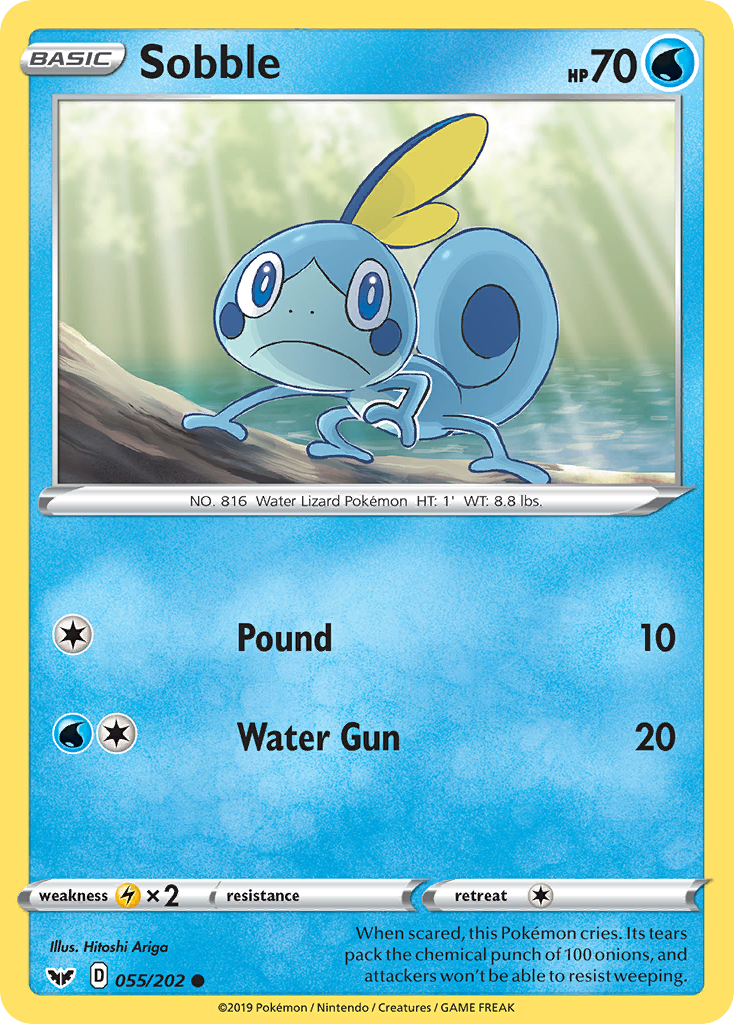 Sobble (055/202) [Sword & Shield: Base Set] | Infinity Cards & Collectibles