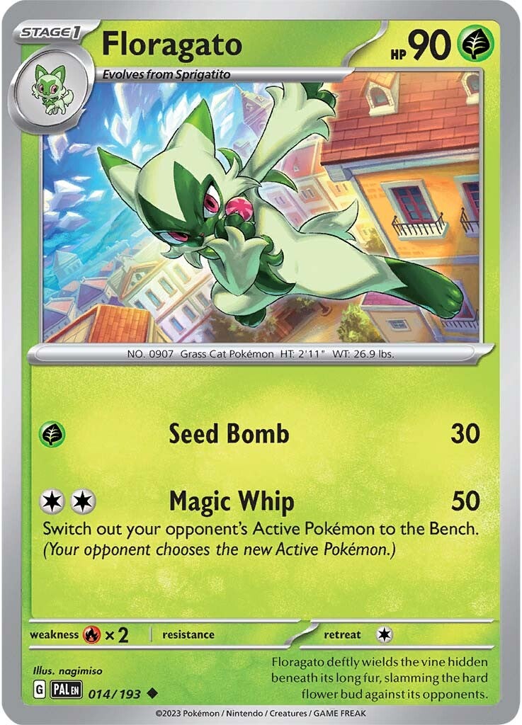 Floragato (014/193) [Scarlet & Violet: Paldea Evolved] | Infinity Cards & Collectibles
