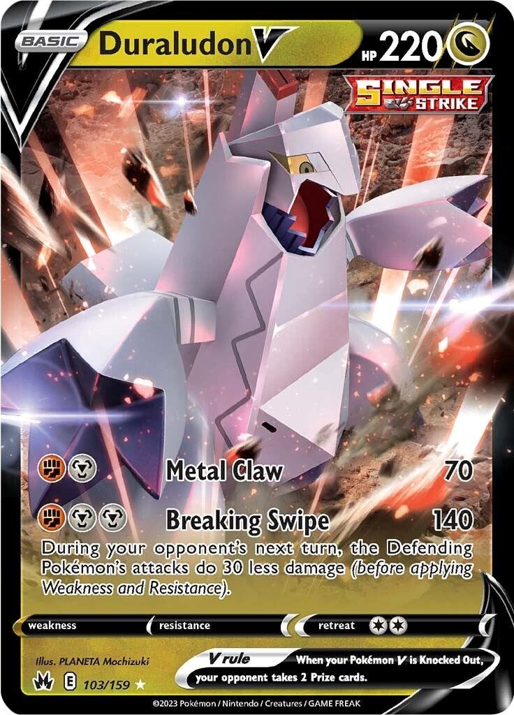 Duraludon V (103/159) [Sword & Shield: Crown Zenith] | Infinity Cards & Collectibles