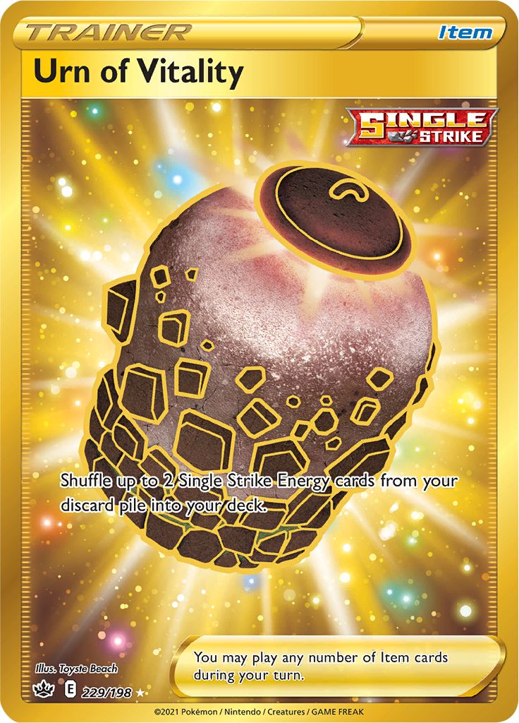 Urn of Vitality (229/198) [Sword & Shield: Chilling Reign] | Infinity Cards & Collectibles