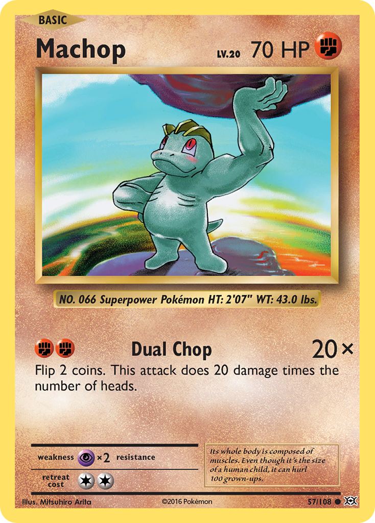 Machop (57/108) [XY: Evolutions] | Infinity Cards & Collectibles