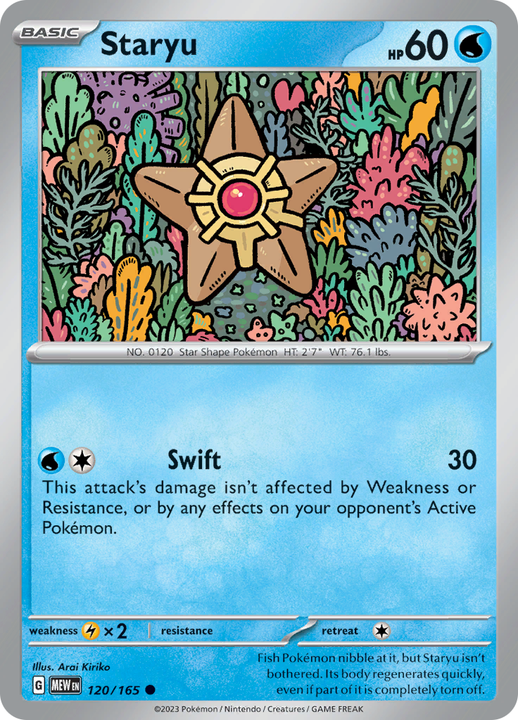Staryu (120/165) [Scarlet & Violet 151] | Infinity Cards & Collectibles
