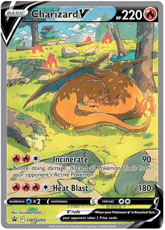 Charizard V (SWSH260) [Sword & Shield: Black Star Promos] | Infinity Cards & Collectibles