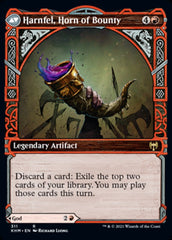 Birgi, God of Storytelling // Harnfel, Horn of Bounty (Showcase) [Kaldheim] | Infinity Cards & Collectibles