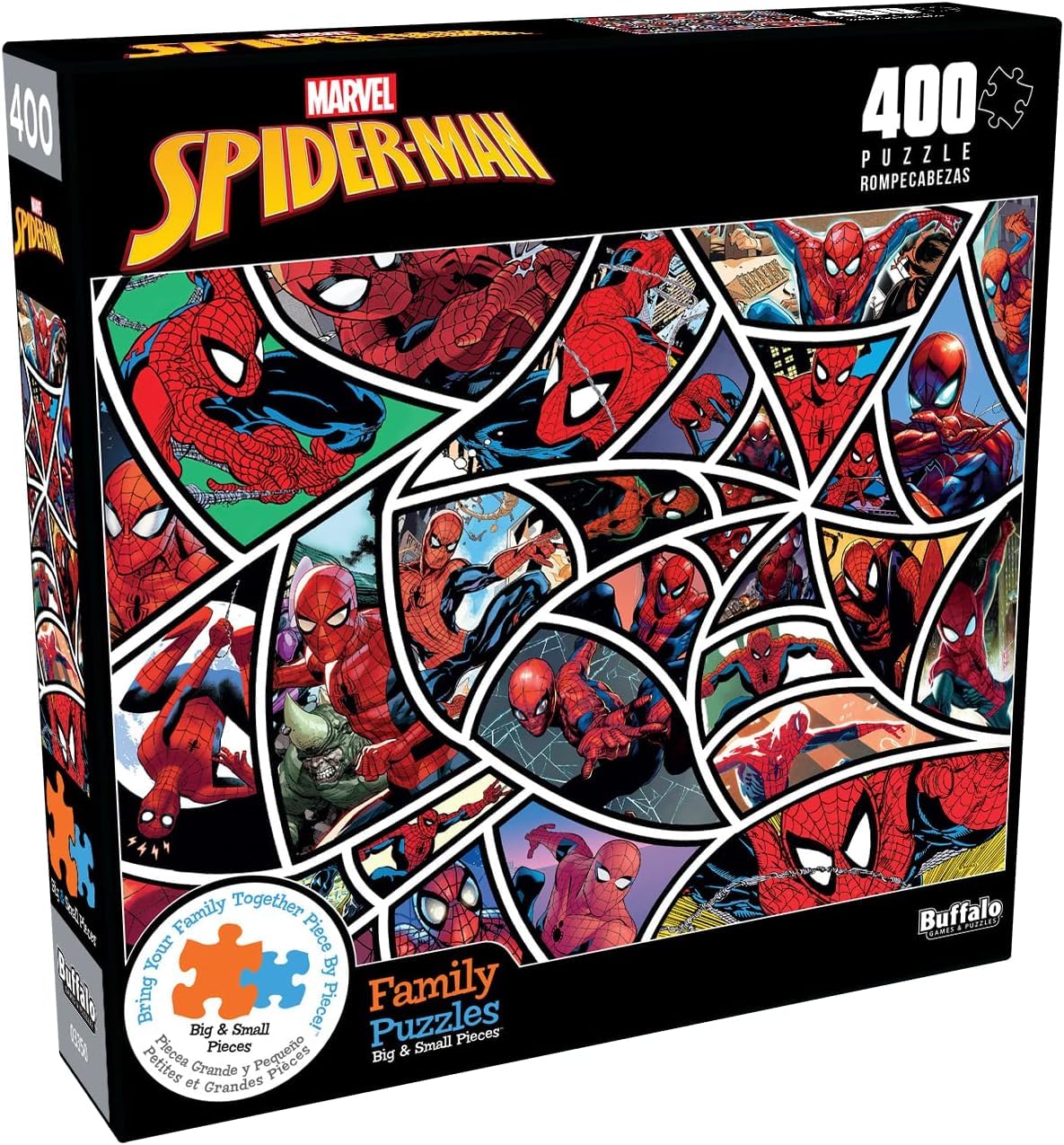 Buffalo Games - Marvel - : Web of Spider-Man - 400 Piece Jigsaw Puzzle