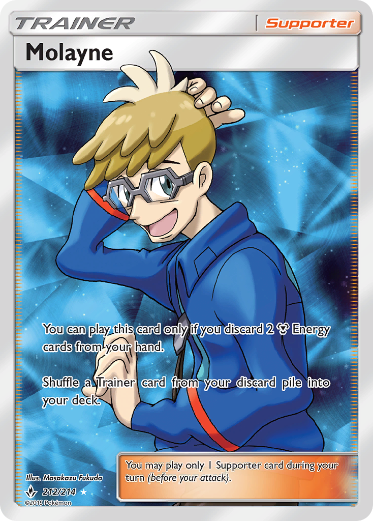 Molayne (212/214) [Sun & Moon: Unbroken Bonds] | Infinity Cards & Collectibles