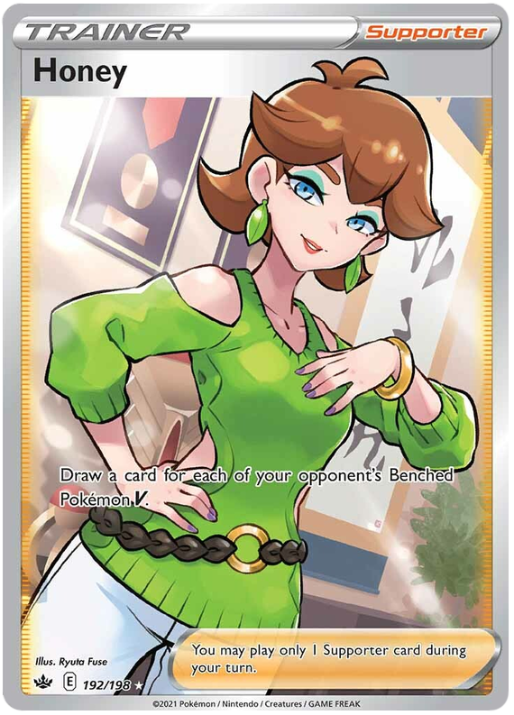 Honey (192/198) [Sword & Shield: Chilling Reign] | Infinity Cards & Collectibles