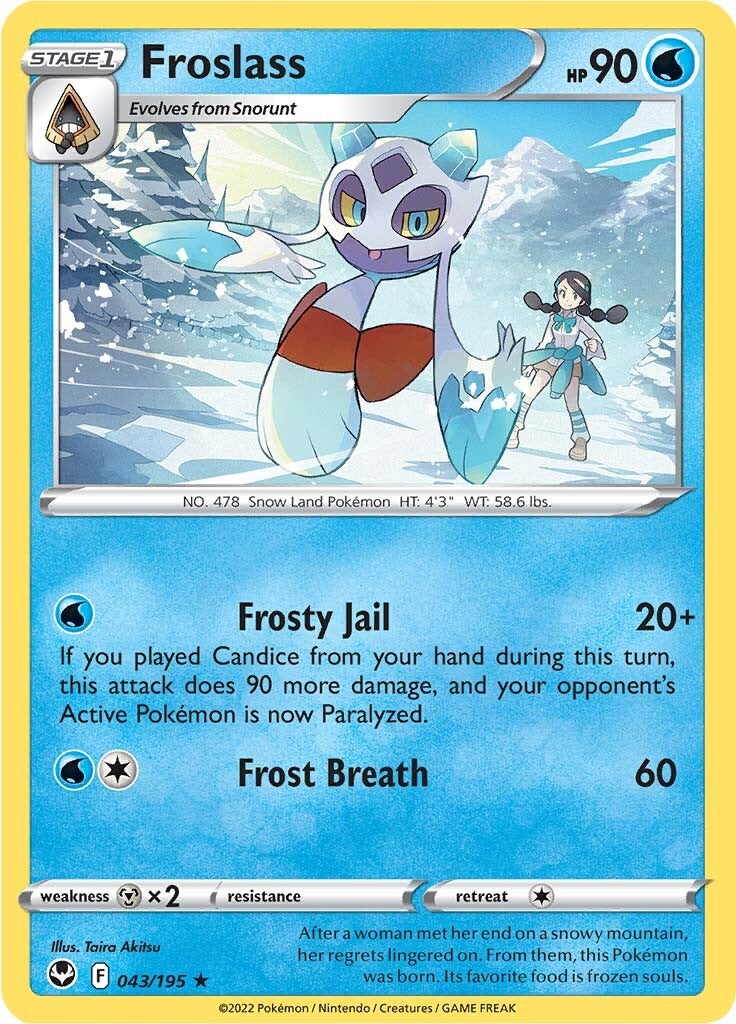 Froslass (043/195) [Sword & Shield: Silver Tempest] | Infinity Cards & Collectibles