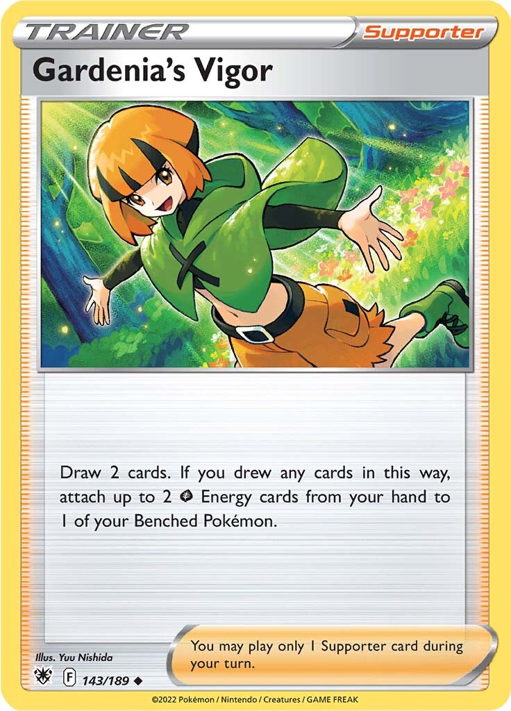 Gardenia's Vigor (143/189) [Sword & Shield: Astral Radiance] | Infinity Cards & Collectibles