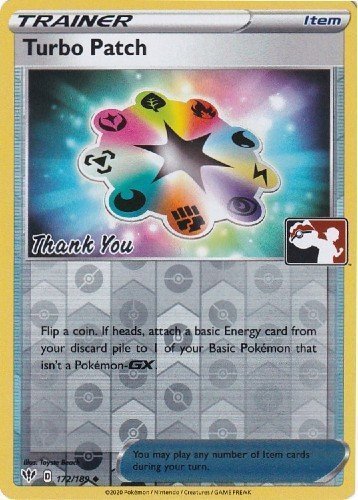 Turbo Patch (172/189) (Pokemon League) [Sword & Shield: Darkness Ablaze] | Infinity Cards & Collectibles