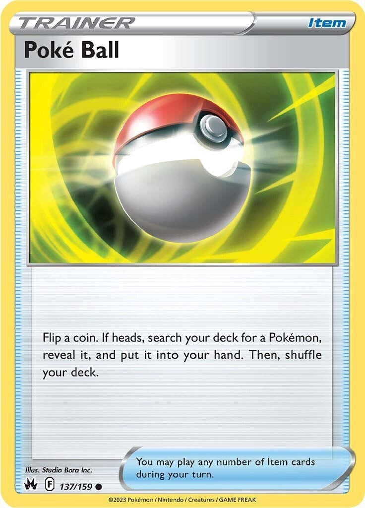 Poke Ball (137/159) [Sword & Shield: Crown Zenith] | Infinity Cards & Collectibles