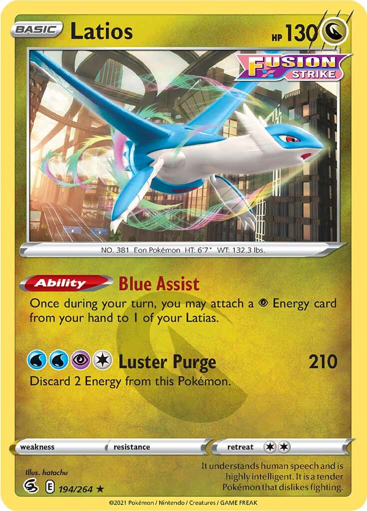 Latios (194/264) [Sword & Shield: Fusion Strike] | Infinity Cards & Collectibles