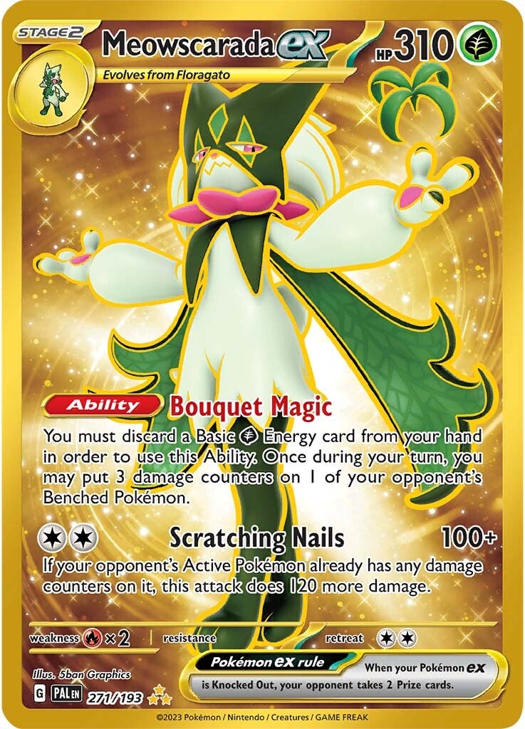 Meowscarada ex (271/193) [Scarlet & Violet: Paldea Evolved] | Infinity Cards & Collectibles