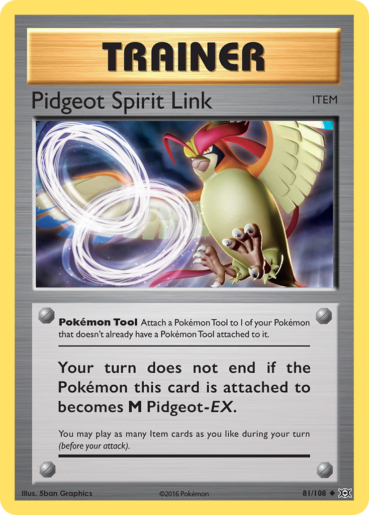 Pidgeot Spirit Link (81/108) [XY: Evolutions] | Infinity Cards & Collectibles
