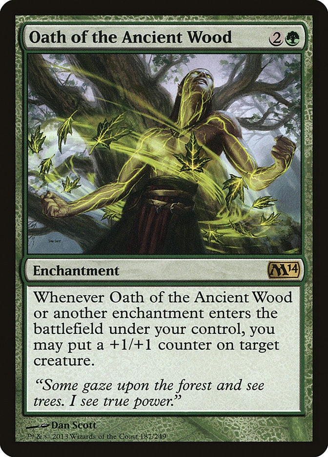 Oath of the Ancient Wood [Magic 2014] | Infinity Cards & Collectibles