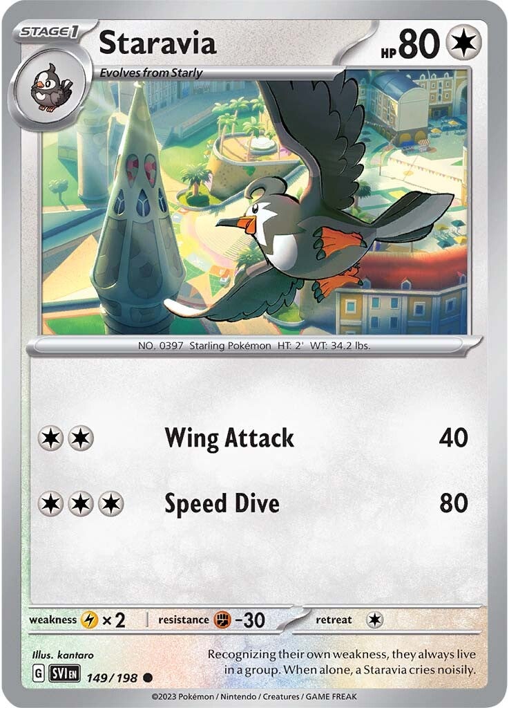 Staravia (149/198) [Scarlet & Violet: Base Set] | Infinity Cards & Collectibles