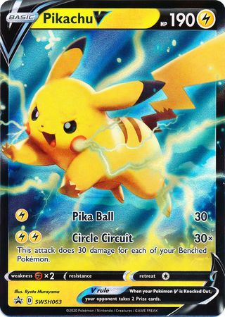 Pikachu V (SWSH063) [Sword & Shield: Black Star Promos] | Infinity Cards & Collectibles