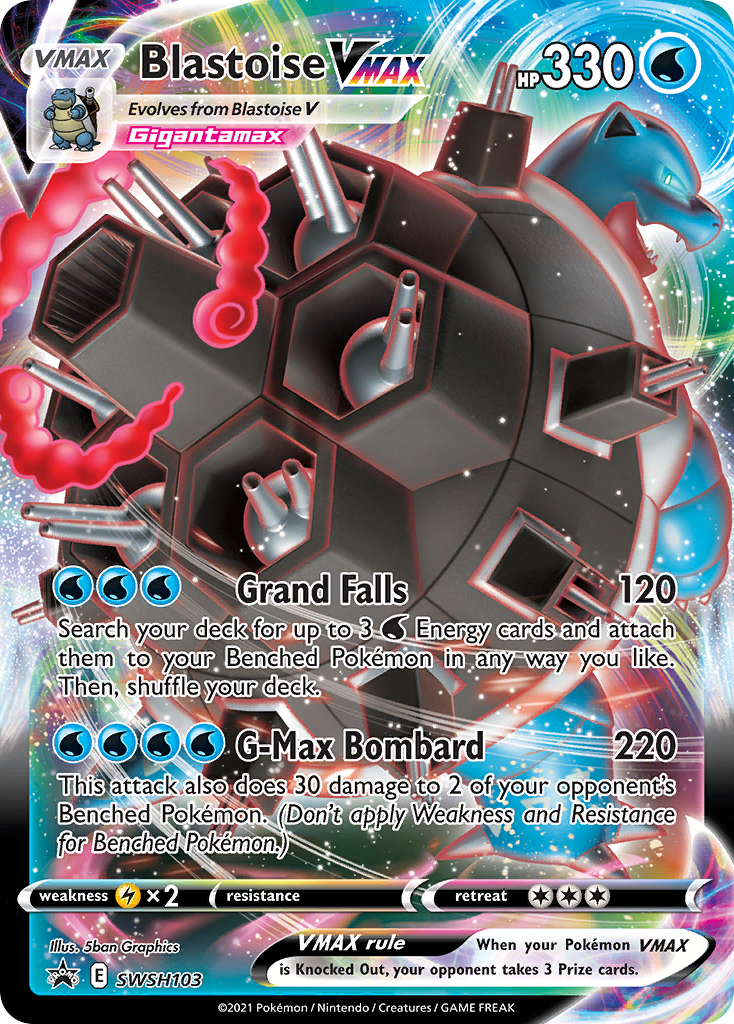Blastoise VMAX (SWSH103) [Sword & Shield: Black Star Promos] | Infinity Cards & Collectibles