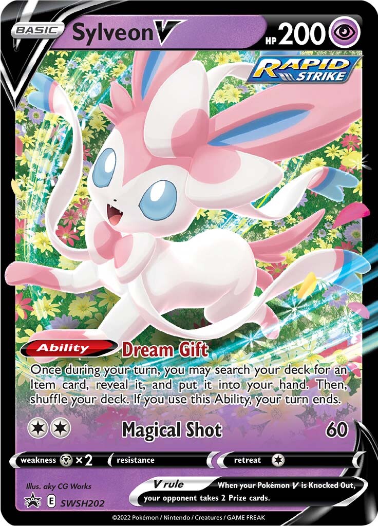 Sylveon V (SWSH202) [Sword & Shield: Black Star Promos] | Infinity Cards & Collectibles