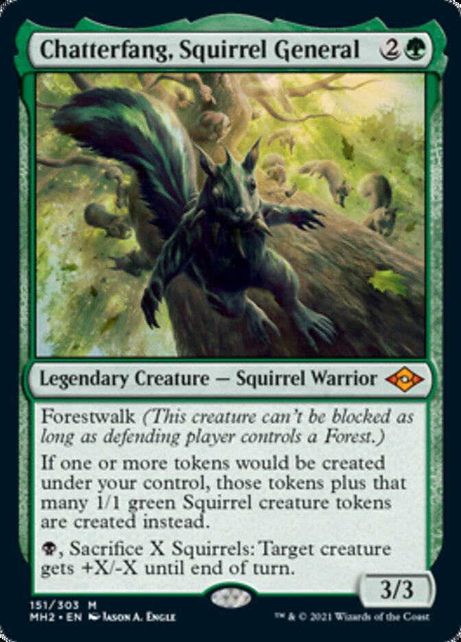 Chatterfang, Squirrel General [Modern Horizons 2] | Infinity Cards & Collectibles