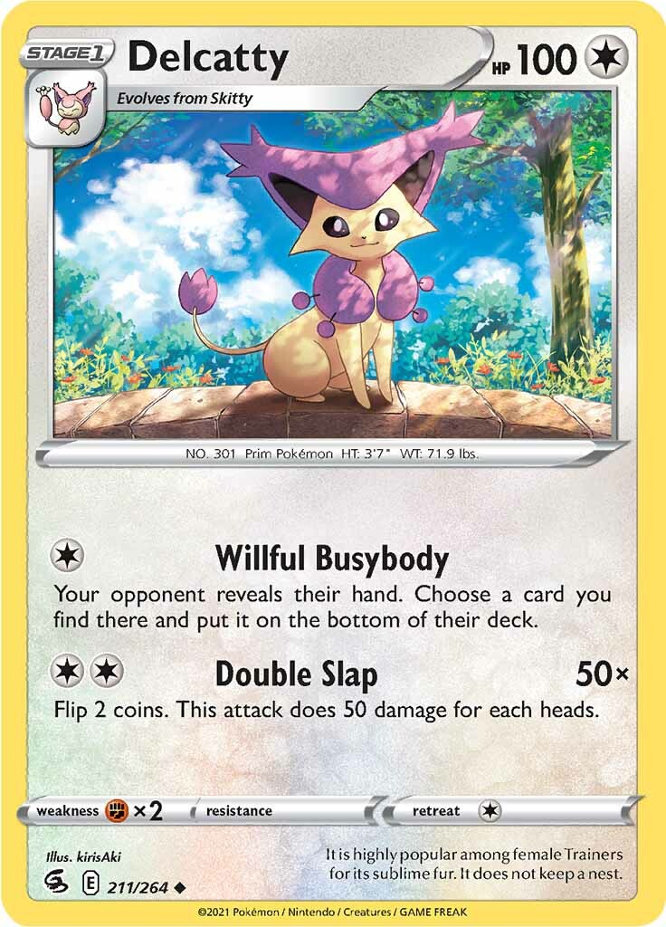 Delcatty (211/264) [Sword & Shield: Fusion Strike] | Infinity Cards & Collectibles
