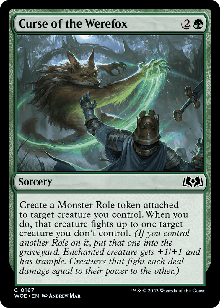 Curse of the Werefox [Wilds of Eldraine] | Infinity Cards & Collectibles