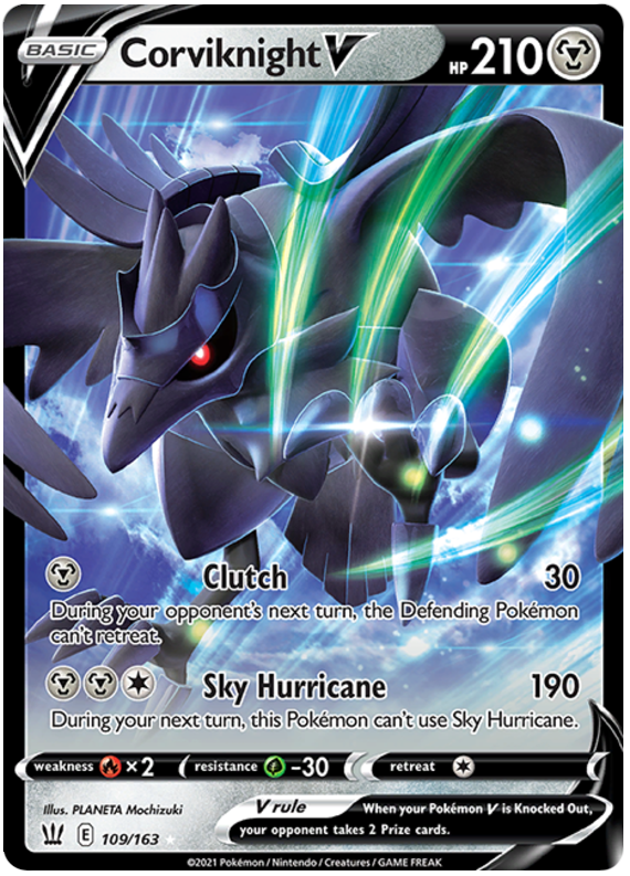 Corviknight V (109/163) [Sword & Shield: Battle Styles] | Infinity Cards & Collectibles