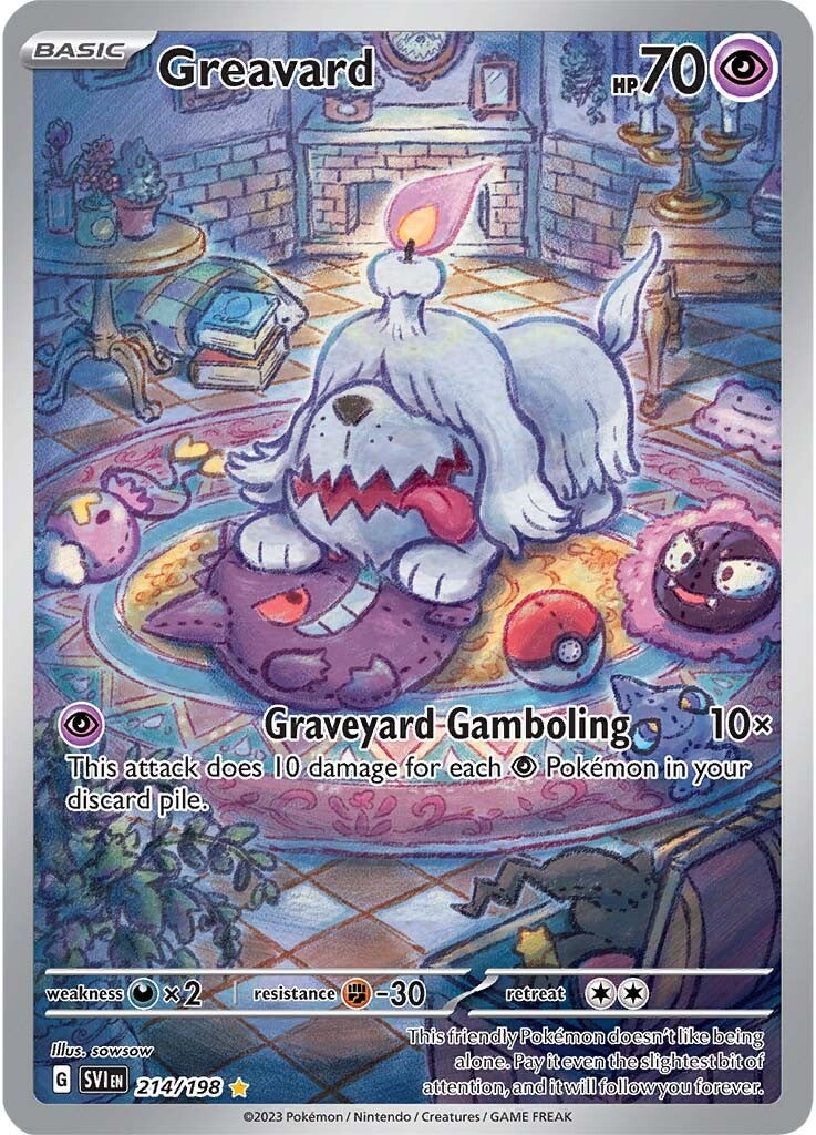 Greavard (214/198) [Scarlet & Violet: Base Set] | Infinity Cards & Collectibles