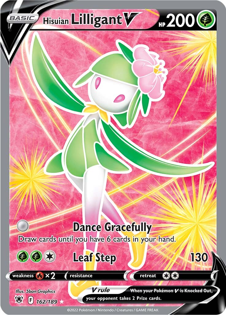 Hisuian Lilligant V (162/189) [Sword & Shield: Astral Radiance] | Infinity Cards & Collectibles