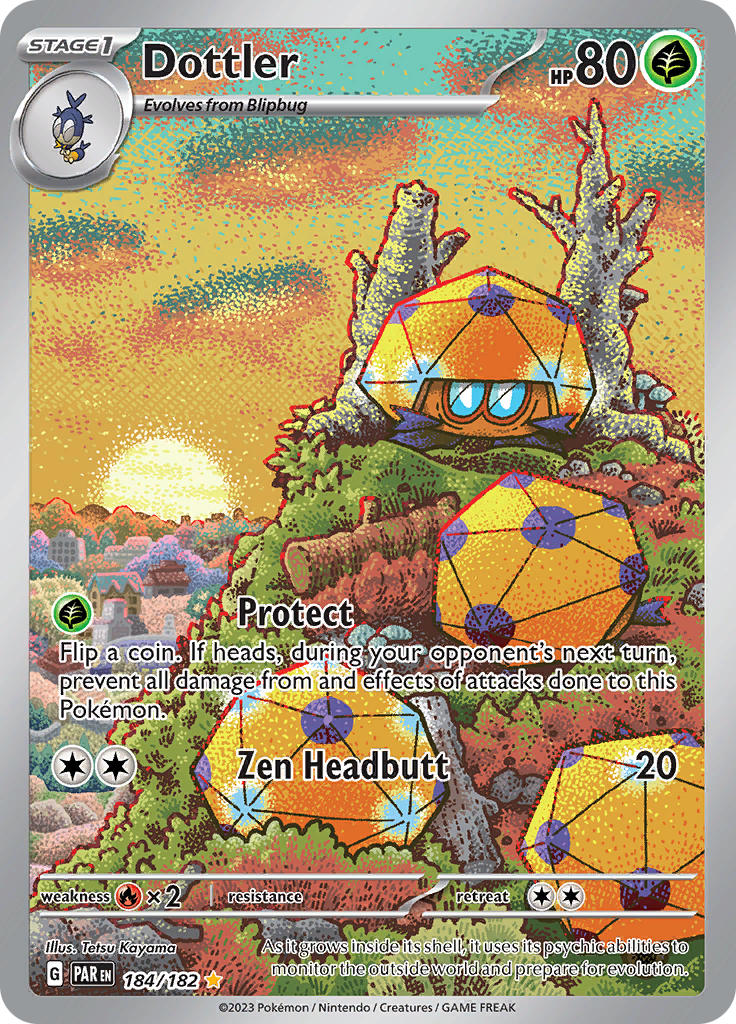 Dottler (184/182) [Scarlet & Violet: Paradox Rift] | Infinity Cards & Collectibles